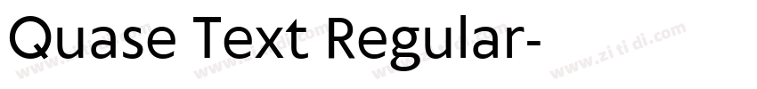 Quase Text Regular字体转换 Quase Text Regular字体转换